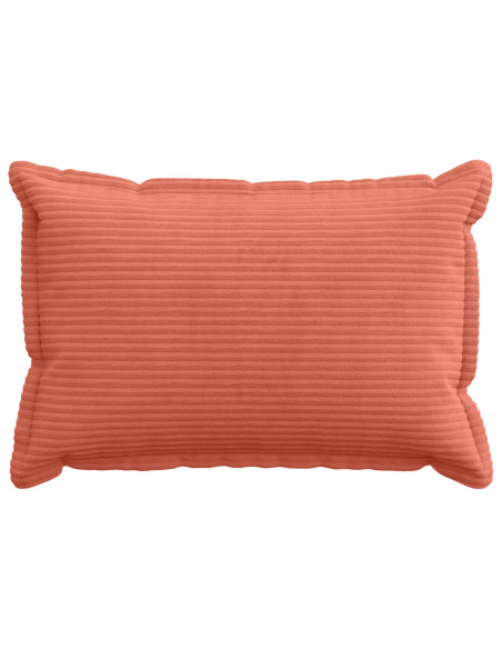 Federa 2 pz HOUTEN Rosso Arancio 50 x 70 cm corduroy
