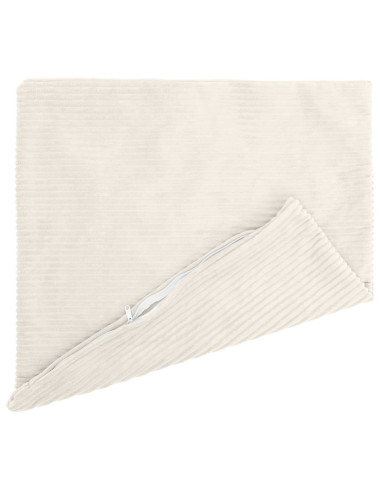 Federa 6 pcs HEERLEN Crema 60 x 60 cm corduroy