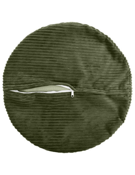 Federa 2 pcs HEERLEN Verde Ø 50 cm corduroy
