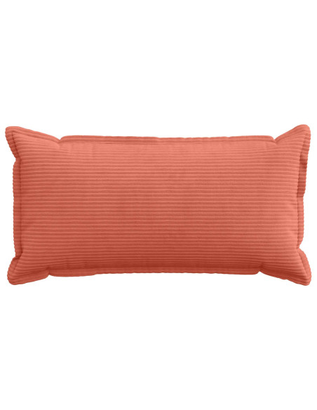 Federa 6 pz HOUTEN Rosso Arancio 40 x 80 cm corduroy