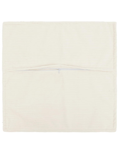 Federa 2 pz HOUTEN Crema 30 x 30 cm corduroy