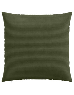 Federa 2 pcs HEERLEN Verde 60 x 60 cm corduroy 2