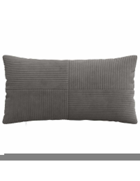 Federa 6 pcs ALMELO Grigio Scuro 40 x 70 cm corduroy