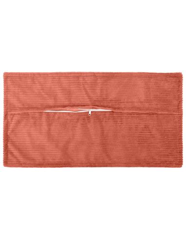 Federa 2 pz HOUTEN Rosso Arancio 40 x 80 cm corduroy