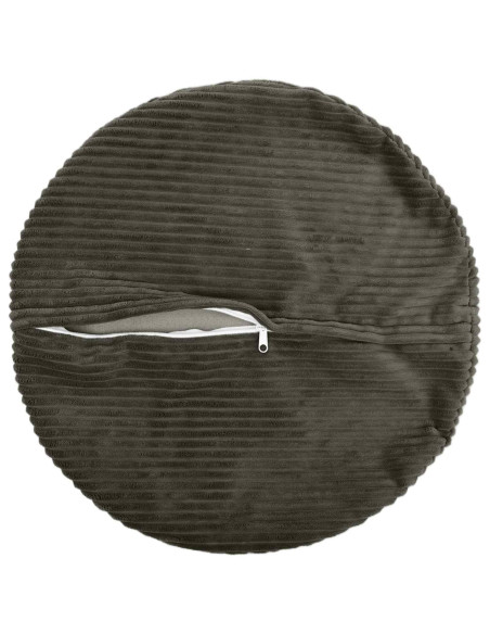 Federa 6 pcs HEERLEN Antracite Ø 30 cm corduroy