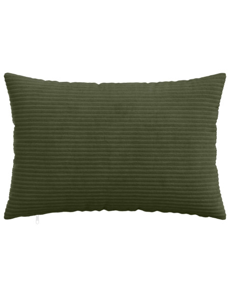 Federa 6 pcs HEERLEN Verde 50 x 75 cm corduroy