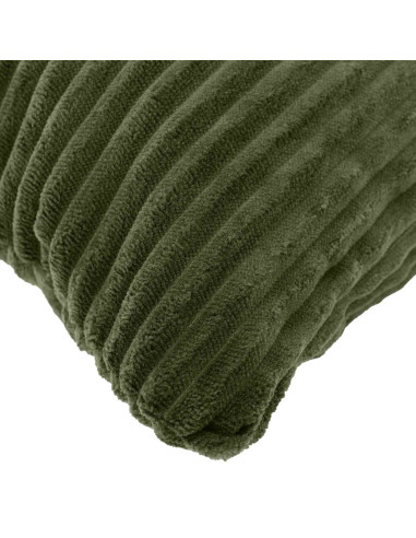 Federa 6 pcs HEERLEN Verde 45 x 45 cm corduroy