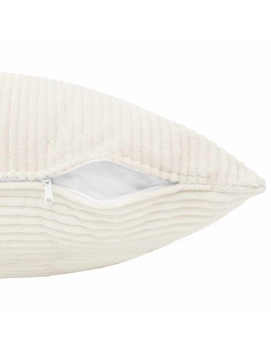 Federa 6 pcs ALMELO Crema 50 x 70 cm corduroy