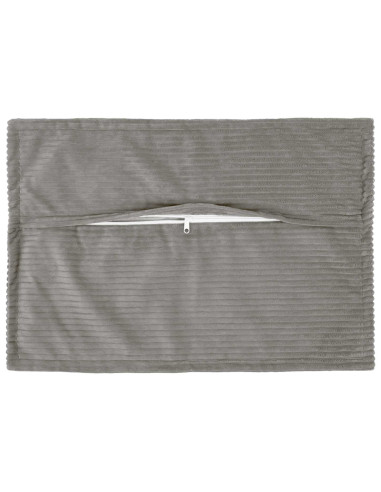 Federa 2 pz HOUTEN Grigio Chiaro 50 x 70 cm corduroy