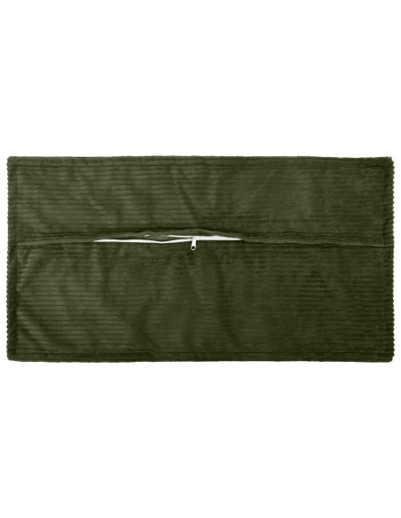 Federa 6 pz HOUTEN Verde 40 x 80 cm corduroy