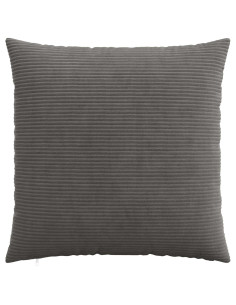 Federa 2 pcs HEERLEN Grigio Scuro 55 x 55 cm corduroy 2
