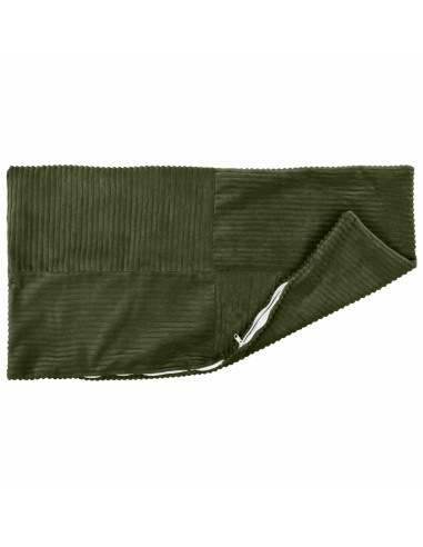Federa 2 pcs ALMELO Verde 30 x 50 cm corduroy
