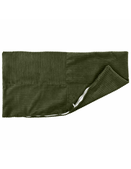 Federa 2 pcs ALMELO Verde 30 x 50 cm corduroy