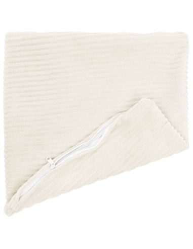 Federa 2 pcs HEERLEN Crema 35 x 35 cm corduroy