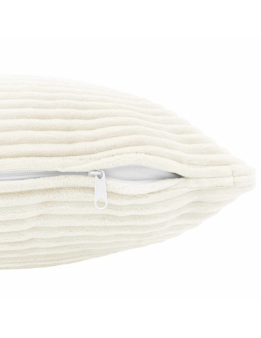 Federa 2 pcs HEERLEN Crema 35 x 35 cm corduroy