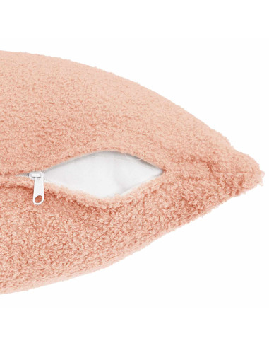 Federa 2 pcs HEERLEN Rosa 60 x 60 cm Bouclé