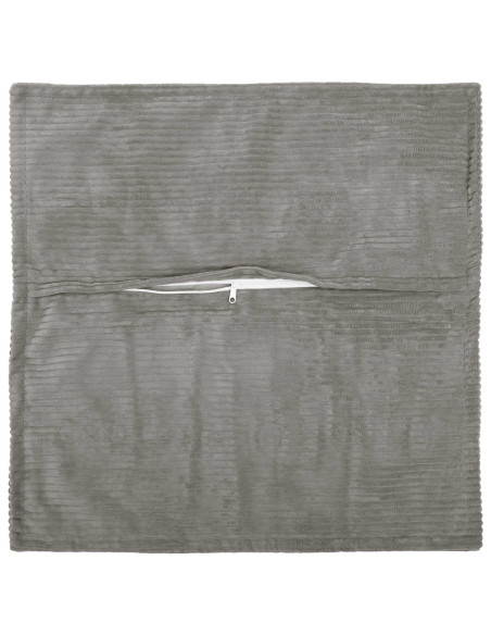 Federa 2 pz HOUTEN Grigio Chiaro 35 x 35 cm corduroy