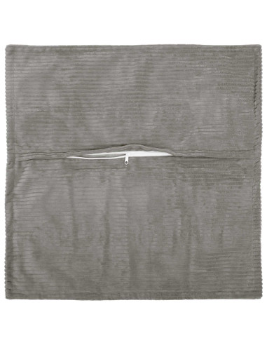 Federa 2 pz HOUTEN Grigio Chiaro 35 x 35 cm corduroy