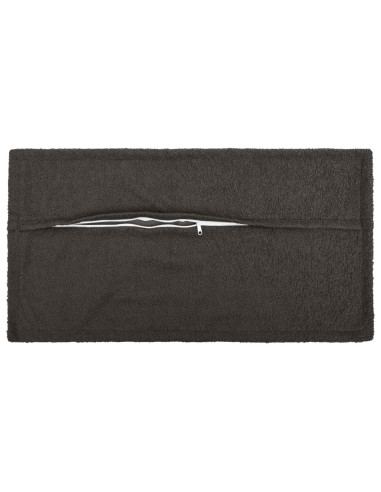Federa 6 pcs HOUTEN Grigio Scuro 40 x 70 cm Bouclé