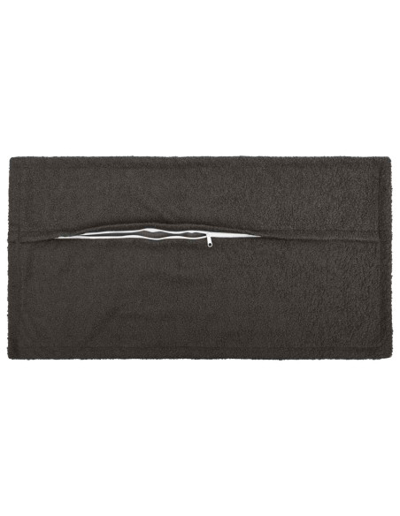Federa 6 pcs HOUTEN Grigio Scuro 40 x 70 cm Bouclé
