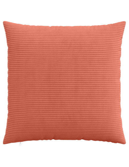 Federa 6 pcs HEERLEN Rosso Arancio 80 x 80 cm corduroy