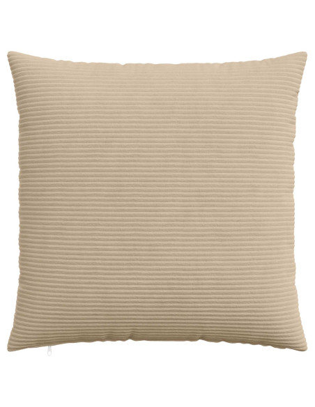 Federa 6 pcs HEERLEN Tortora 80 x 80 cm corduroy