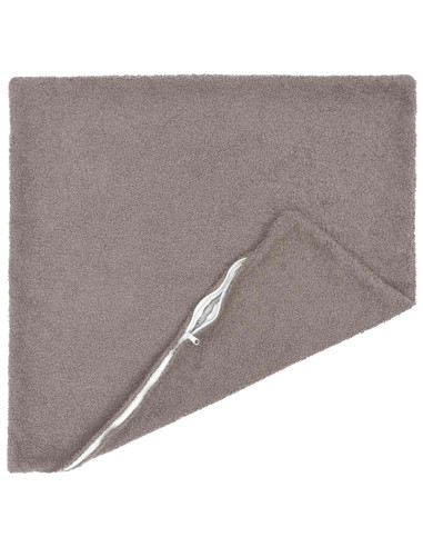 Federa 6 pcs HEERLEN Grigio Chiaro 80 x 80 cm Bouclé