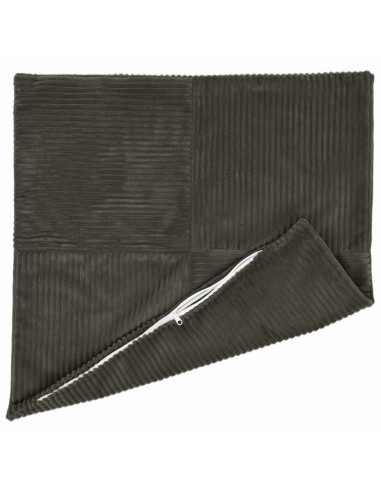 Federa 6 pcs ALMELO Antracite 30 x 30 cm corduroy