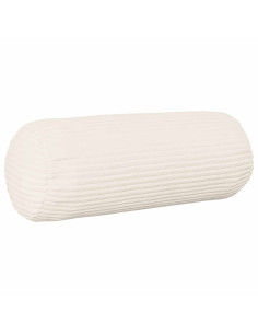 Federa 2 pcs HEERLEN Crema Ø 15 x 40 cm corduroy 2