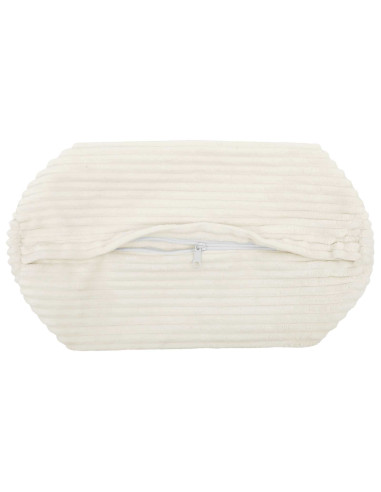 Federa 2 pcs HEERLEN Crema Ø 15 x 40 cm corduroy