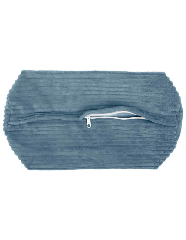 Federa 2 pcs HEERLEN Blu Ø 15 x 40 cm corduroy