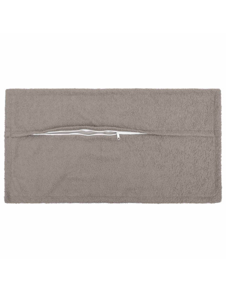 Federa 2 pz HOUTEN Grigio Chiaro 40 x 80 cm Bouclé