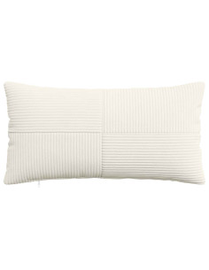 Federa 6 pcs ALMELO Crema 40 x 70 cm corduroy 2