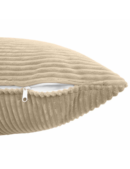Federa 2 pcs ALMELO Tortora 50 x 70 cm corduroy