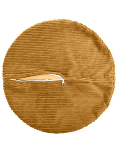Federa 2 pcs HEERLEN Giallo Ø 50 cm corduroy