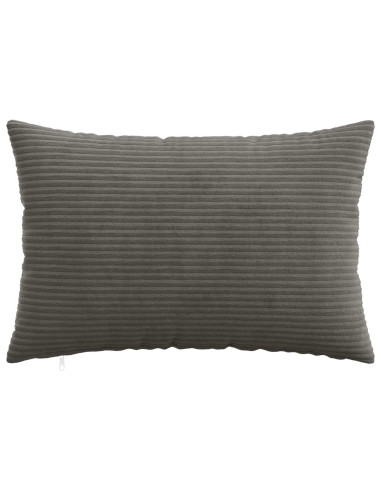 Federa 2 pcs HEERLEN Grigio Scuro 30 x 50 cm corduroy