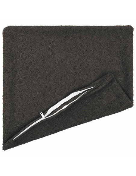 Federa 2 pcs HEERLEN Grigio Scuro 35 x 35 cm Bouclé