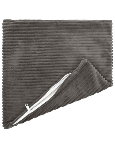 Federa 2 pcs HEERLEN Grigio Scuro 35 x 35 cm corduroy