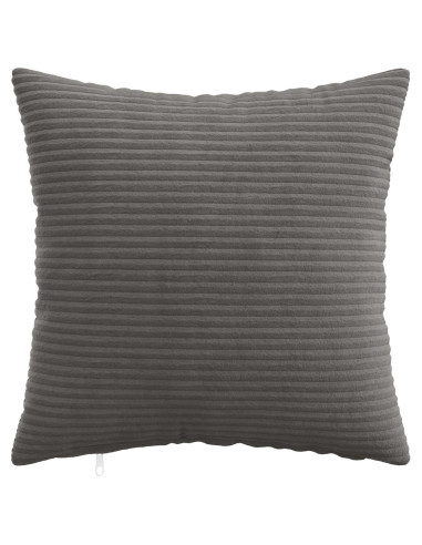 Federa 2 pcs HEERLEN Grigio Scuro 40 x 40 cm corduroy