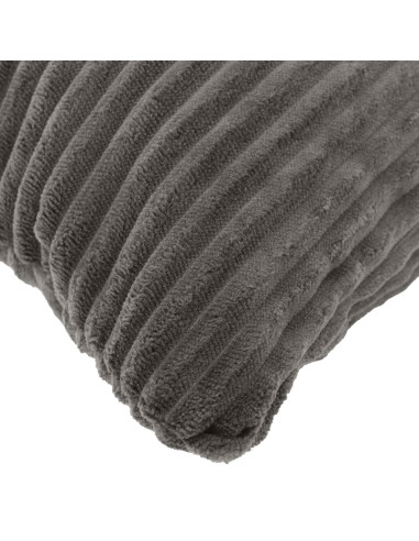 Federa 2 pcs HEERLEN Grigio Scuro 40 x 40 cm corduroy