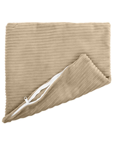 Federa 2 pcs HEERLEN Tortora 35 x 35 cm corduroy