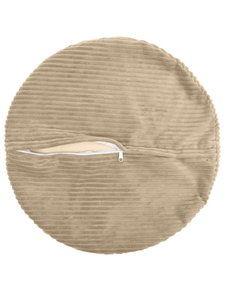 Federa 2 pcs HEERLEN Tortora Ø 50 cm corduroy