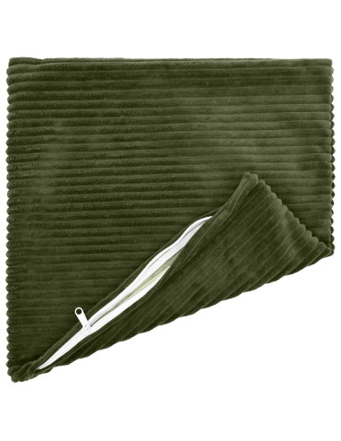 Federa 2 pcs HEERLEN Verde 45 x 45 cm corduroy