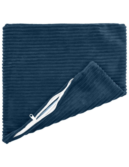 Federa 6 pcs HEERLEN Blu navy 45 x 45 cm corduroy