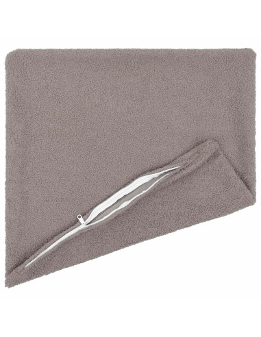 Federa 6 pcs HEERLEN Grigio Chiaro 45 x 45 cm Bouclé