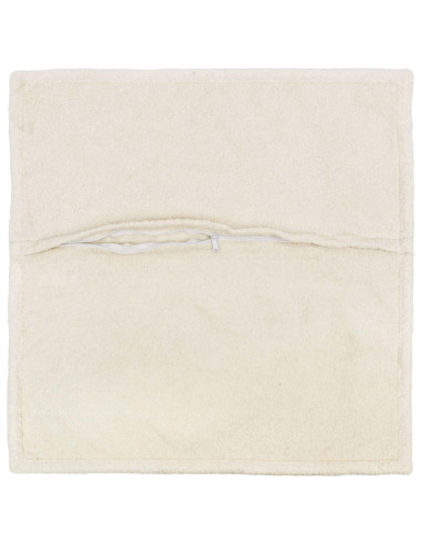 Federa 6 pcs HOUTEN Crema 80 x 80 cm Bouclé