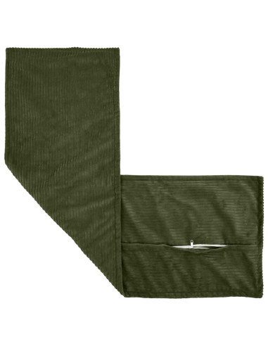 Federa 2 pz HOUTEN Verde 40 x 145 cm corduroy