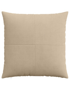 Federa 6 pcs ALMELO Tortora 55 x 55 cm corduroy 2