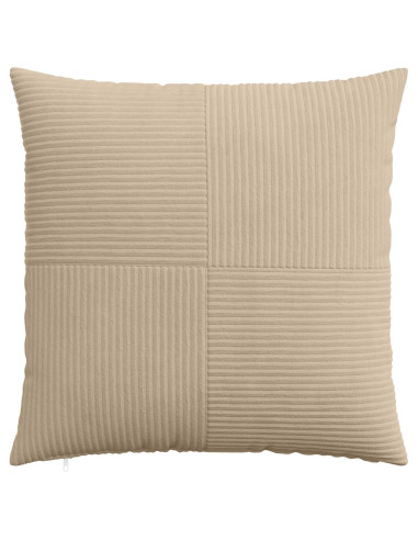 Federa 6 pcs ALMELO Tortora 55 x 55 cm corduroy