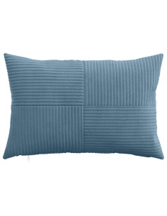 Federa 6 pcs ALMELO Blu 40 x 60 cm corduroy 2